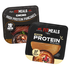 Fitmeals high protein pancakes naturel of cacao